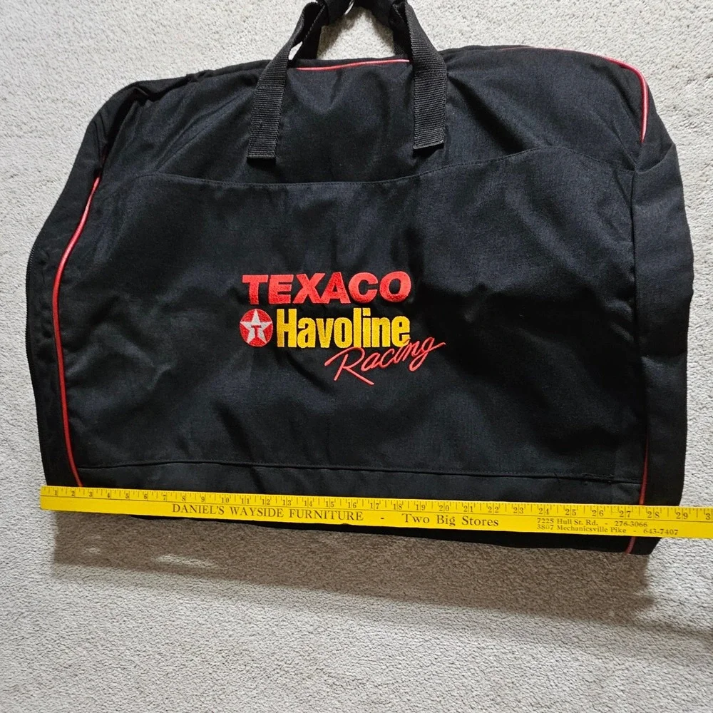 Texaco Havoline Racing Garment Bag Travel‎ Duffel Carry On Luggage Motorsport